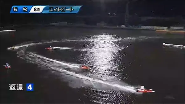 2021年9月19日若松6Rがもうめちゃくちゃ。山川波乙選手はパドルで漕ぐ。G3オールレディース・ボートレース若松・競艇