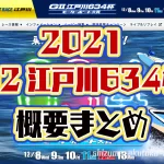 2021年G2江戸川634杯の出場選手など概要まとめ東京支部vs全国選抜ボートレース江戸川競艇|