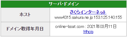 悪徳 競艇オンラインボート(ONLINE BOAT) 競艇予想サイトの中でも優良サイトなのか、詐欺レベルの悪徳サイトかを口コミなどからも検証 ドメイン取得日